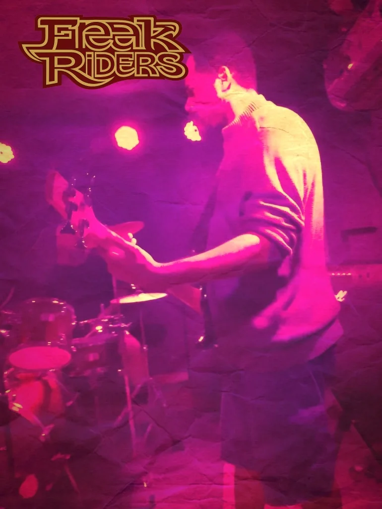 Freak Riders ao vivo no Black Dog Estudio