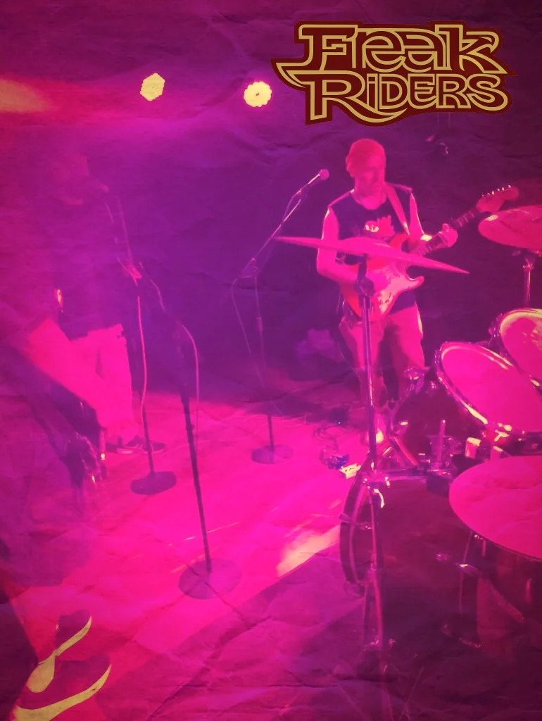 Ensaio da Freak Riders no Black Dog Estudio
